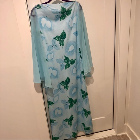 Unique, gorgeous vintage (1960s-70s) maxi dress - Picture 11 of 11